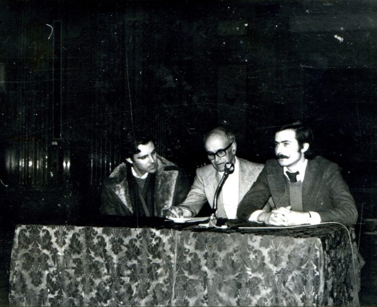 Presentación en Lugo, con Jimmy Giménez-Arnau y Pedro de Llano, Bocelo