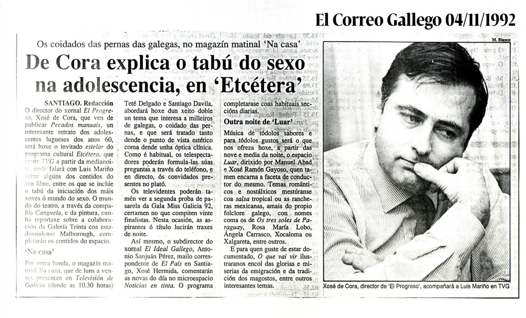 El Correo Gallego 04/11/1992
