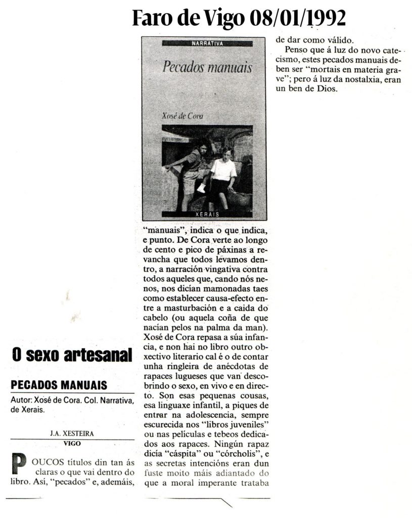 Faro de Vigo 08/01/1993