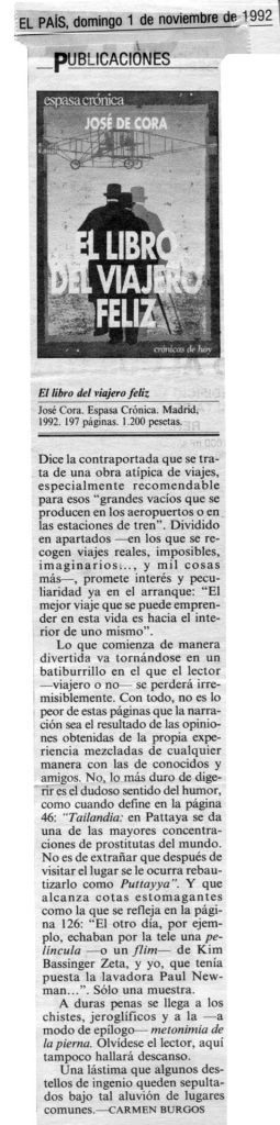 El País 01/11/1992